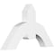 Ekena Millwork Archdale Architectural Grade PVC Gable Bracket, 36"W x 22 1/2"H x 4"D x 6"F, 15/12 Pitch GBP036X23X0406ARC00 - alternate 1